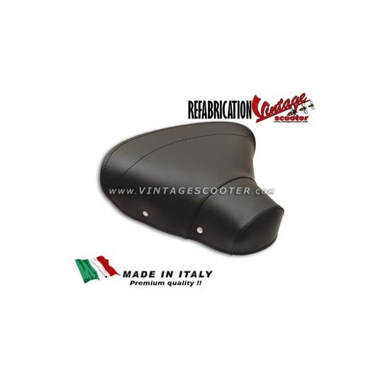 Garniture de selle arrière Vespa ACMA 125 1955-58 / 150 GL Noire